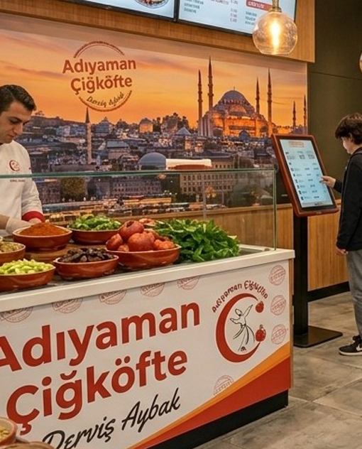Adıyaman Çiğköfte Derviş Aybak Çiğköfteci Dükkanı