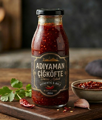 Adıyaman Çiğköfte Derviş Aybak Acı Sos şişe görseli